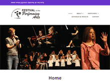 Tablet Screenshot of ff-festival.com